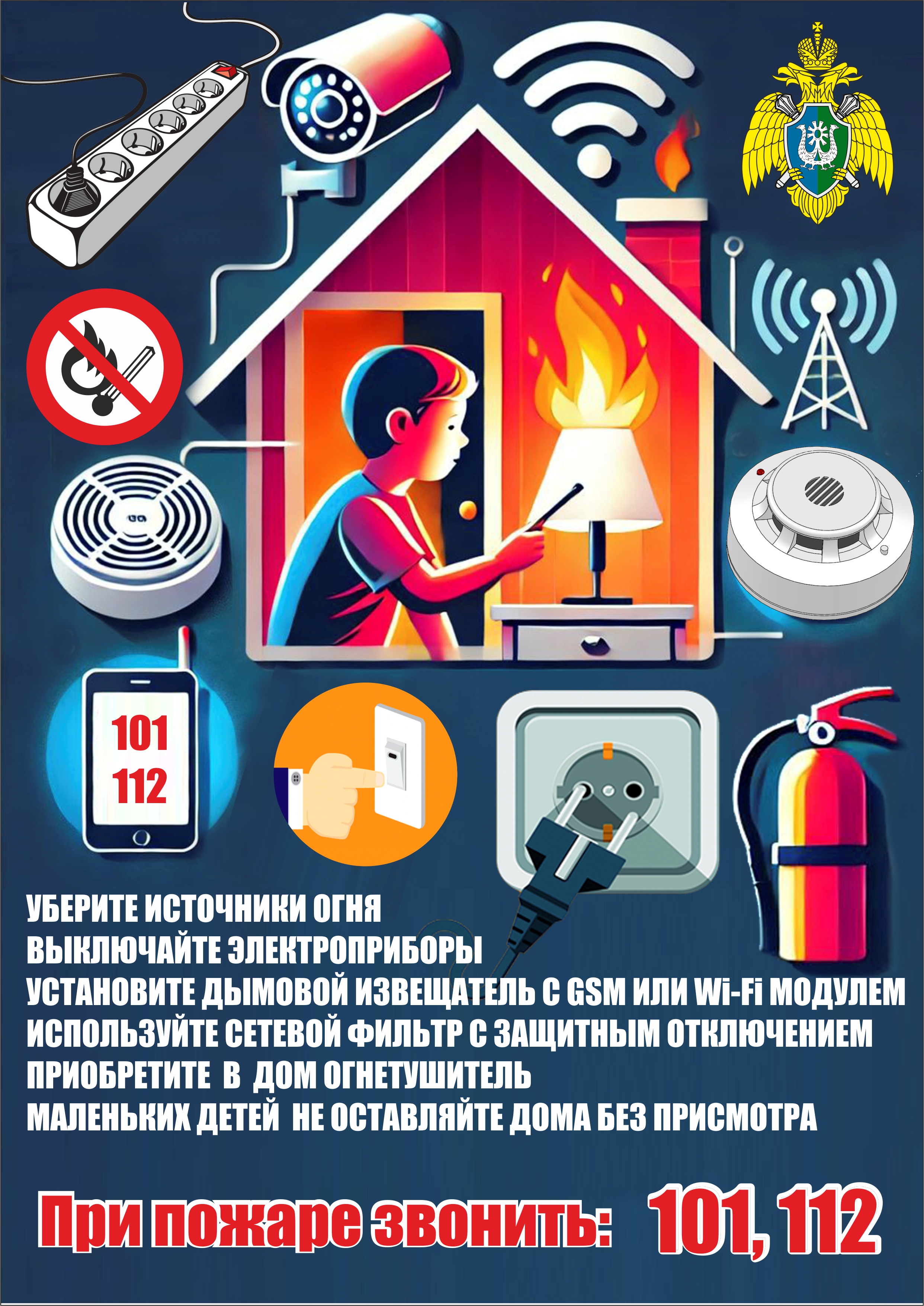 Памятка по пожарной безопасности