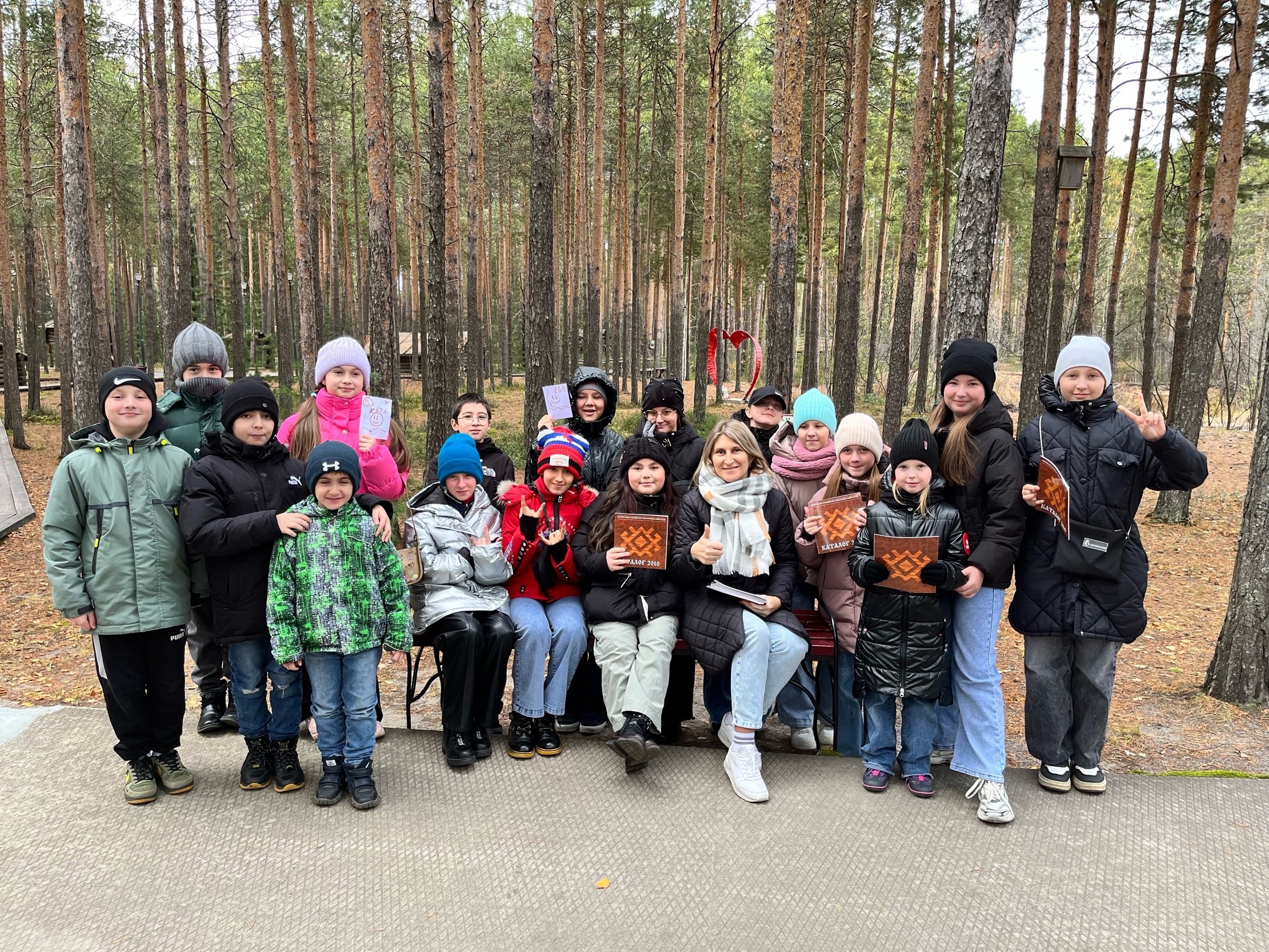 Выходные 5В класса в хантыйском этнографическом музее.