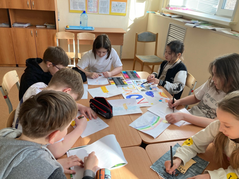 Открытие пришкольного лагеря "Фиксляндия".