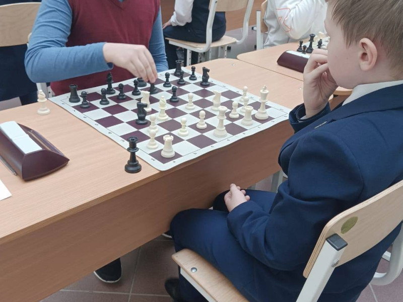 Участие в муниципальном этапе Всероссийских соревнований по шахматам &quot;Белая ладья&quot;.